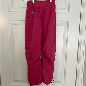 Tiger Friday pink hip hop pants size CL